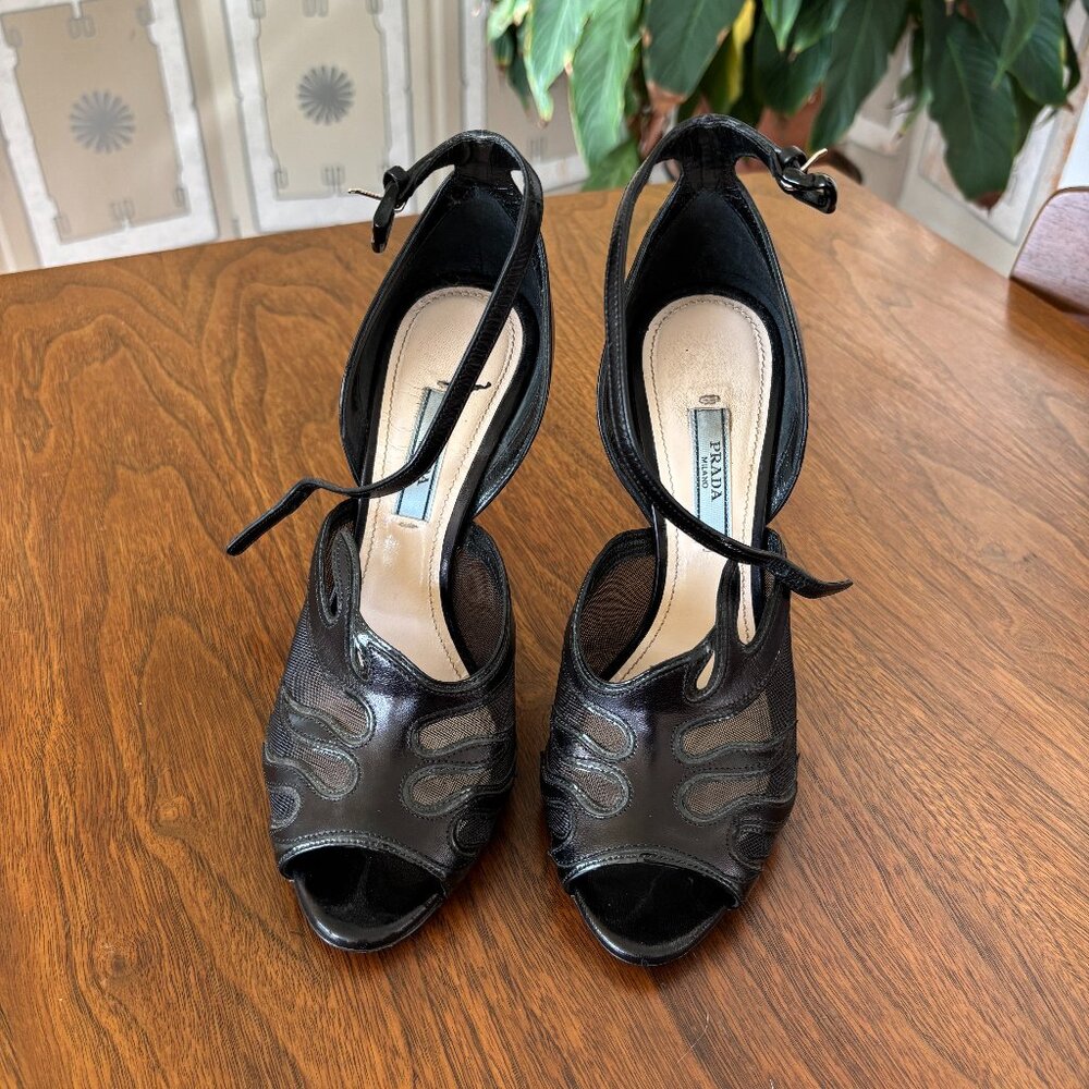 Prada Flame Heels